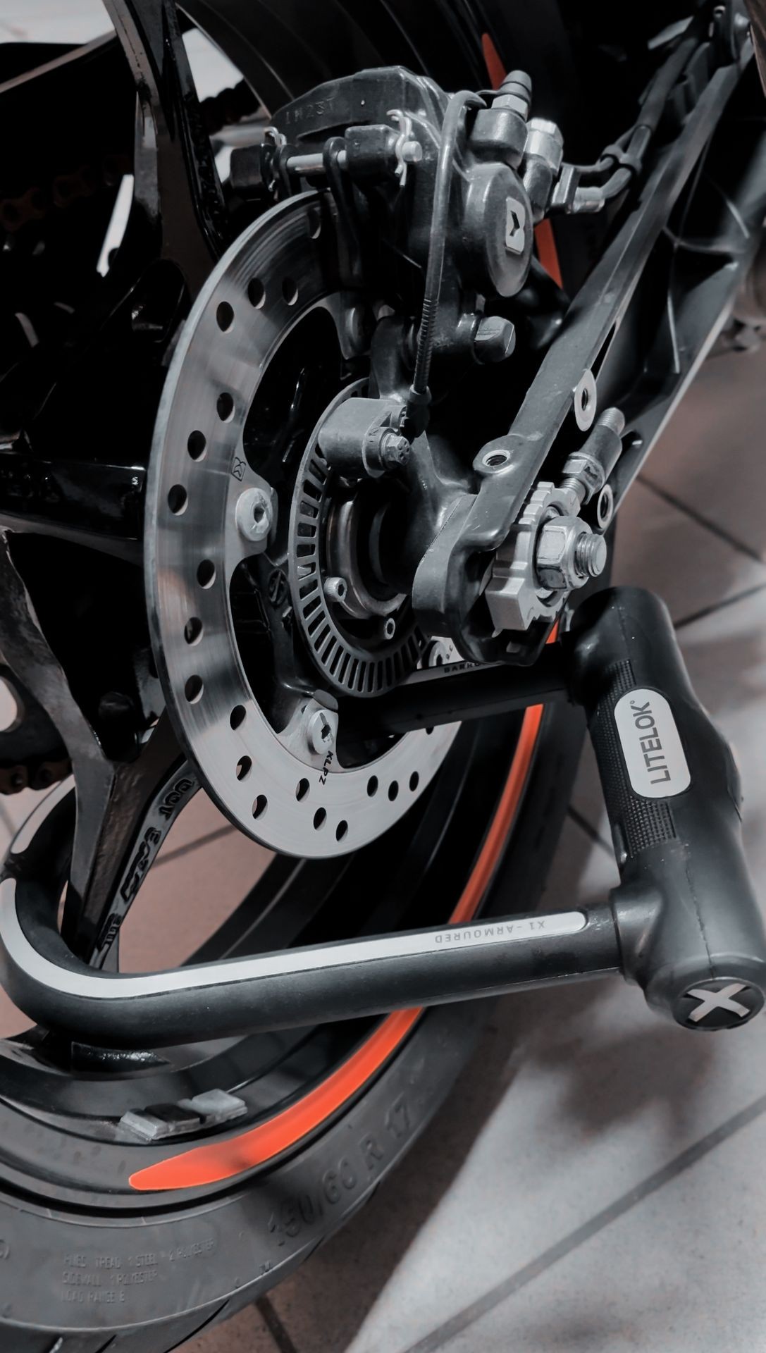 Litelok Motorcycle Lock